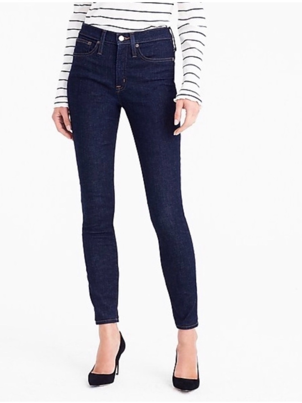 J. Crew Women's Dark Blue Skinny Jeans
